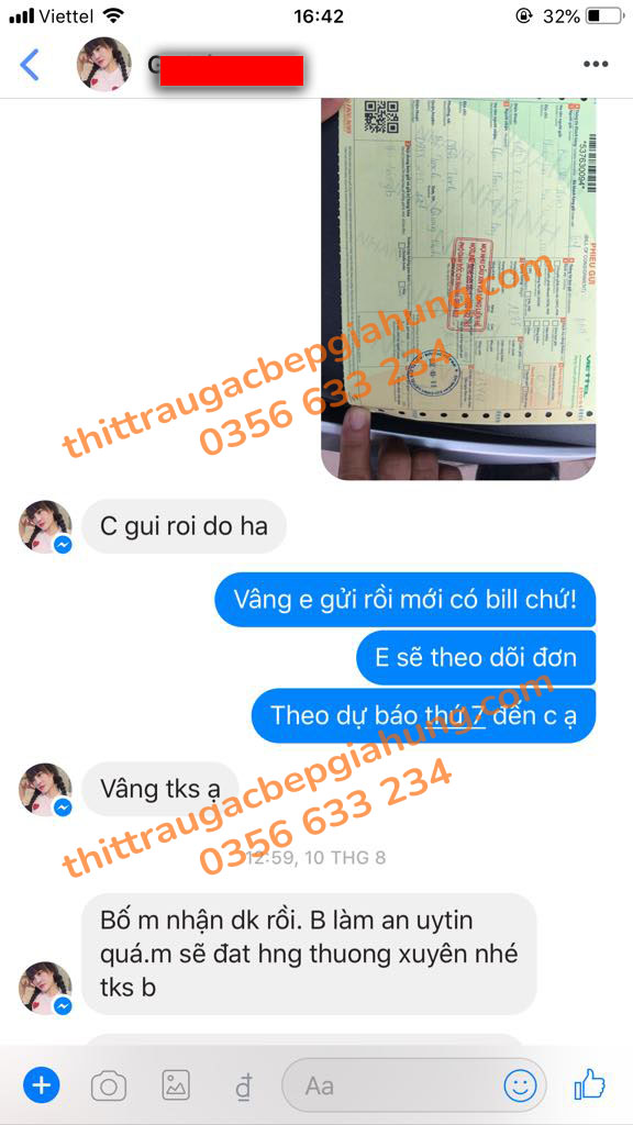 Phản hồi của khách hàng Gia Hưng